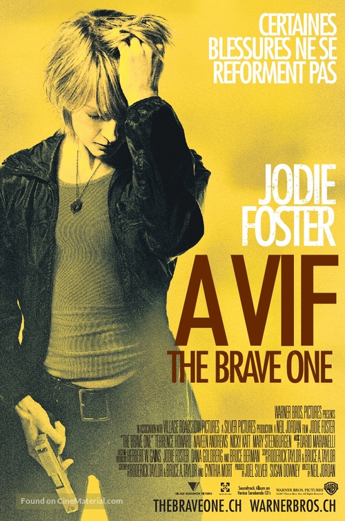 The Brave One - Swiss Movie Poster