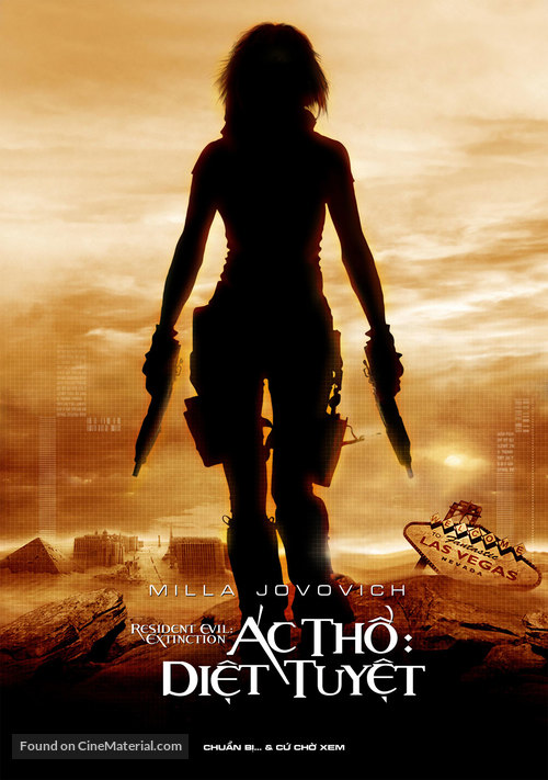 Resident Evil: Extinction - Vietnamese Movie Poster