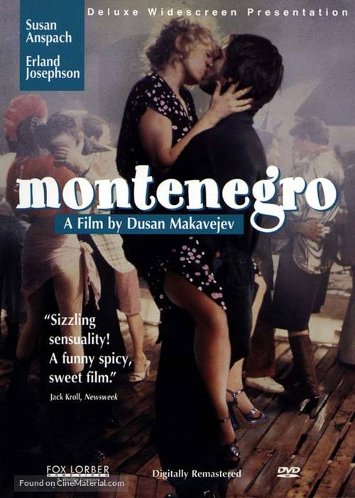 Montenegro - DVD movie cover