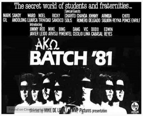 Batch &#039;81 - Movie Poster