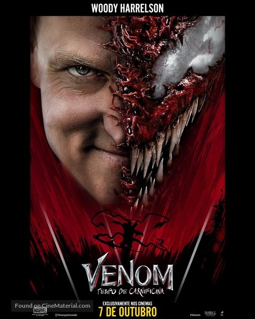 Venom: Let There Be Carnage - Brazilian Movie Poster