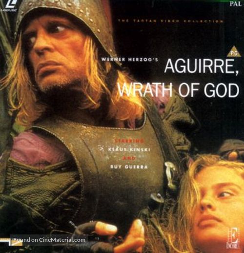 Aguirre, der Zorn Gottes - British Movie Cover