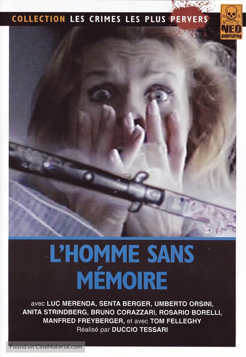 L&#039;uomo senza memoria - French DVD movie cover