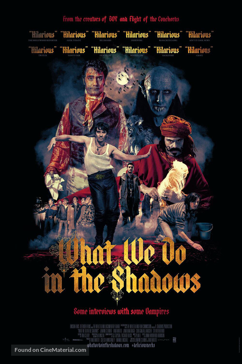 What We Do in the Shadows - New Zealand Movie Poster