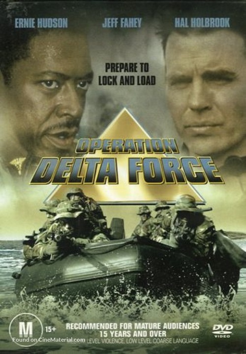 Operation Delta Force - Australian DVD movie cover