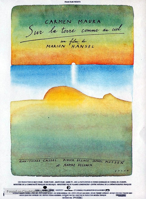 Sur la terre comme au ciel - French Movie Poster