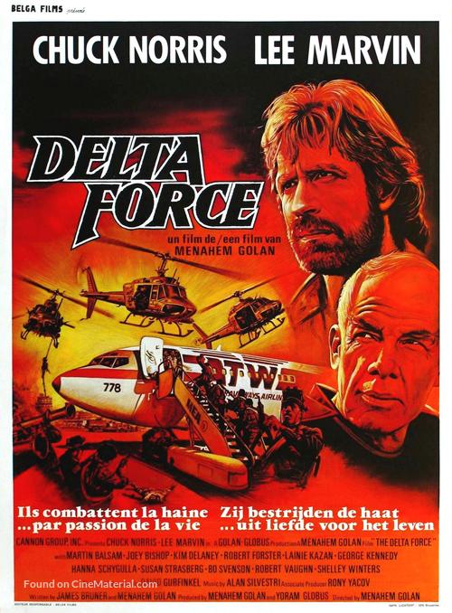 The Delta Force - Belgian Movie Poster