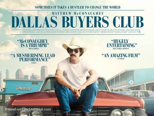 Dallas Buyers Club - British Movie Poster