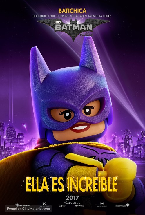 The Lego Batman Movie - Mexican Movie Poster