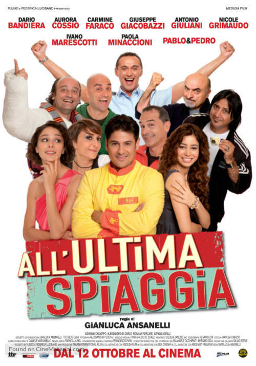 All&#039;ultima spiaggia - Italian Movie Poster