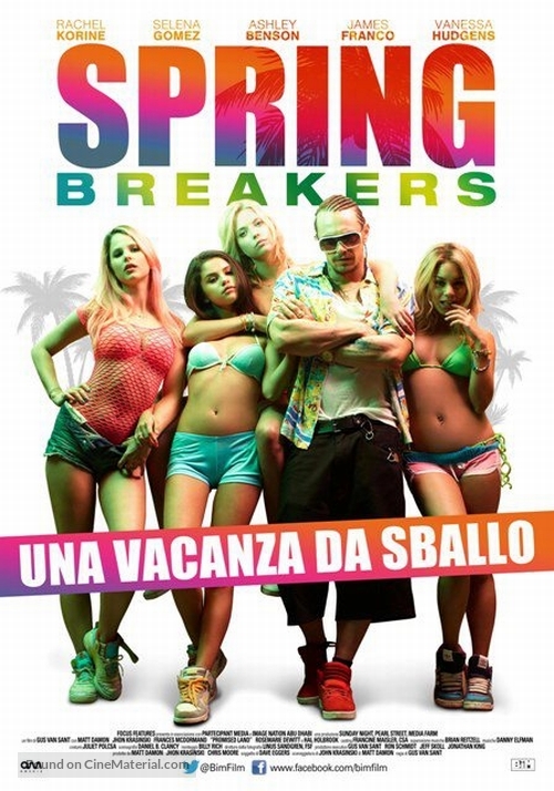 Spring Breakers - Italian Movie Poster