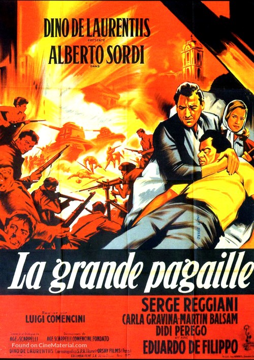 Tutti a casa - French Movie Poster