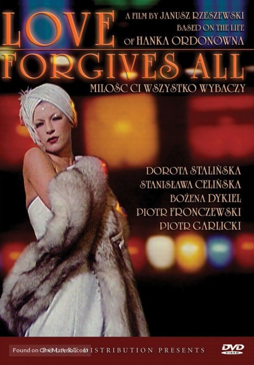 Milosc ci wszystko wybaczy - Polish DVD movie cover