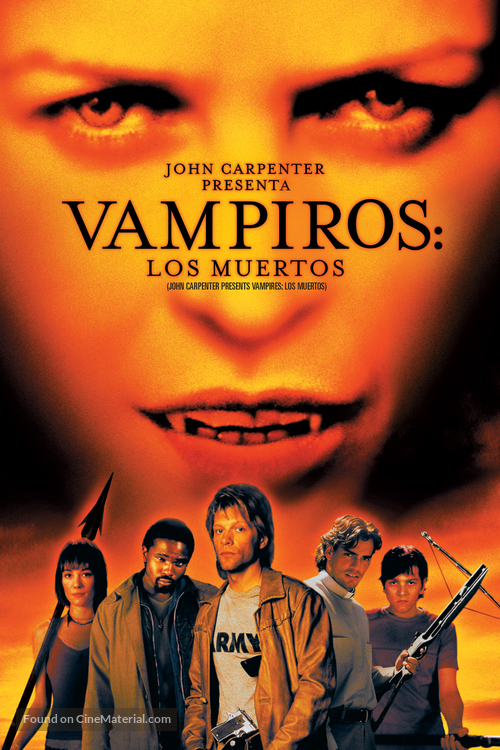 Vampires: Los Muertos - Argentinian DVD movie cover