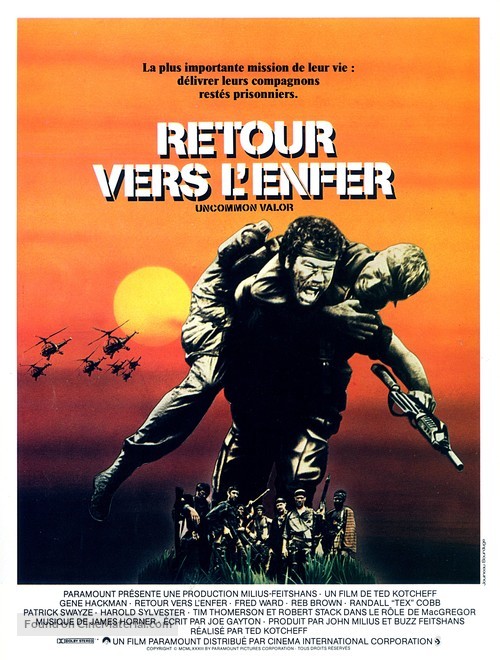Uncommon Valor - French Movie Poster