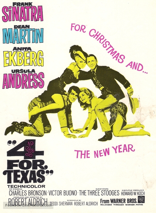 4 for Texas - British Movie Poster