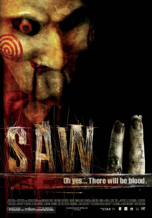 Saw II - Swiss Movie Poster