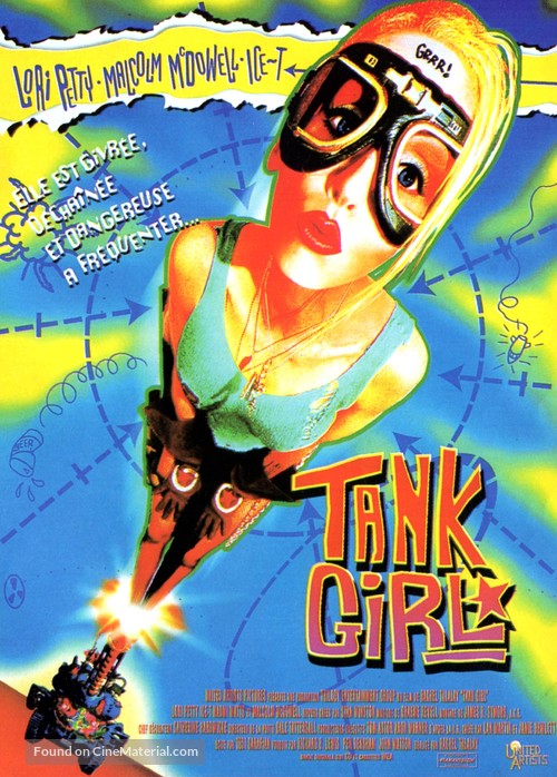 Tank Girl - French Movie Poster