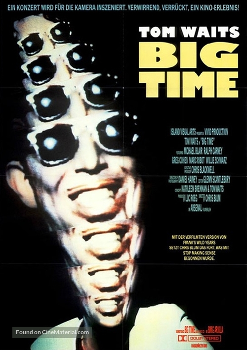 Big Time - German Movie Poster