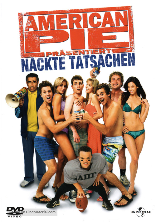 American Pie Presents: The Naked Mile - German DVD movie cover