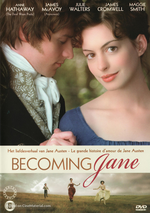 Becoming Jane - Dutch Movie Cover