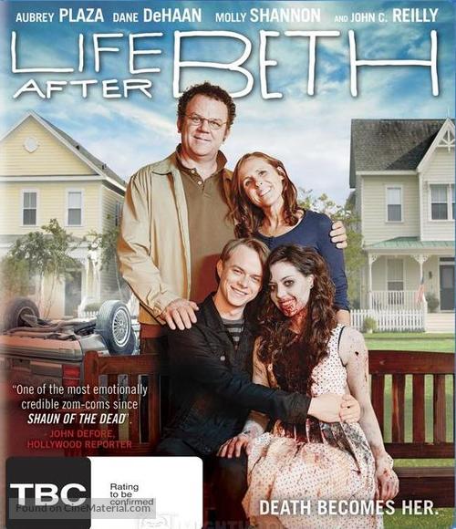 Life After Beth - New Zealand Blu-Ray movie cover