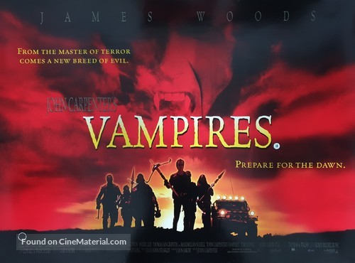 Vampires - British Movie Poster