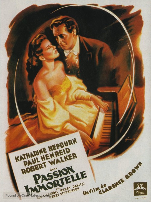 Song of Love - French Movie Poster