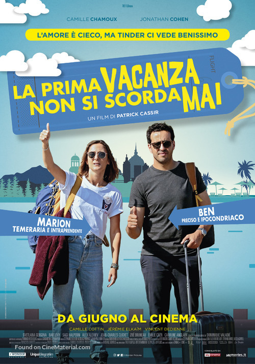 Premi&egrave;res vacances - Italian Movie Poster