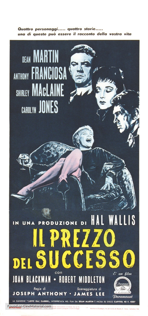 Career - Italian Movie Poster