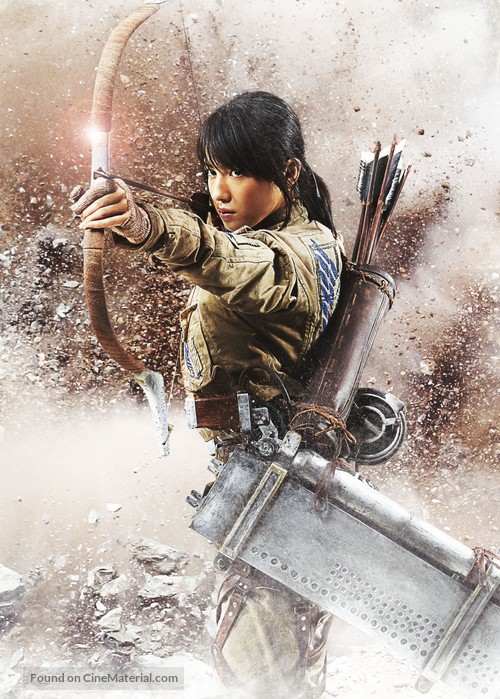 Shingeki no kyojin: Zenpen - Japanese Key art