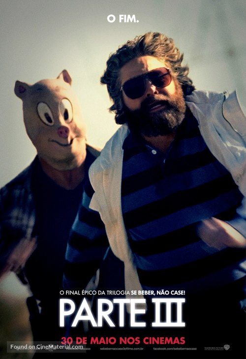 The Hangover Part III - Brazilian Movie Poster