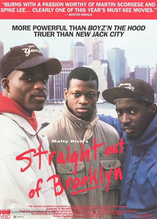 Straight Out of Brooklyn - DVD movie cover