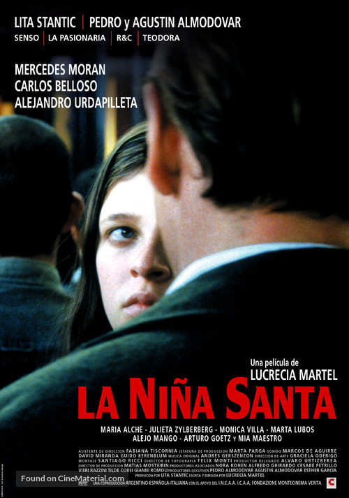 La ni&ntilde;a santa - Spanish Movie Poster