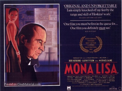 Mona Lisa - British Theatrical movie poster