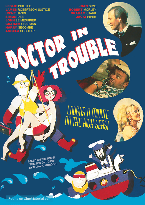 Doctor in Trouble - DVD movie cover