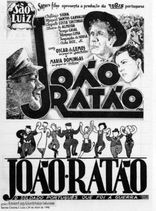 Jo&atilde;o Rat&atilde;o - Portuguese Movie Poster