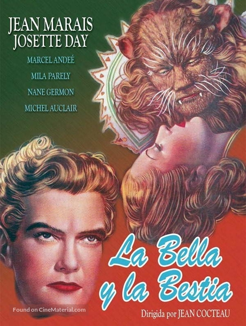 La belle et la b&ecirc;te - Spanish Movie Cover