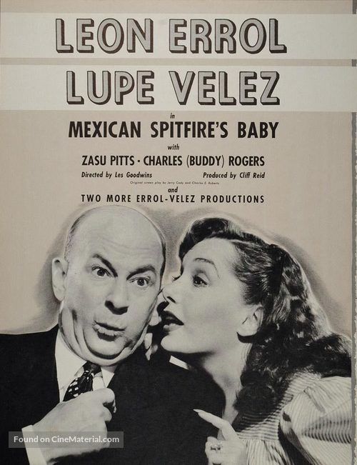 Mexican Spitfire&#039;s Baby - poster