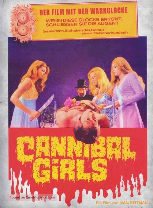 Cannibal Girls - German Blu-Ray movie cover