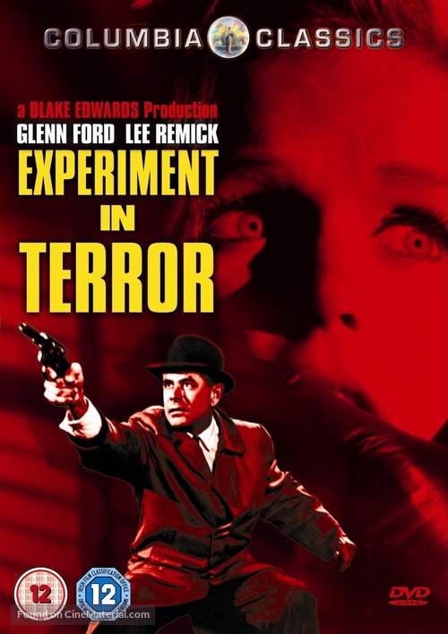Experiment in Terror - British DVD movie cover