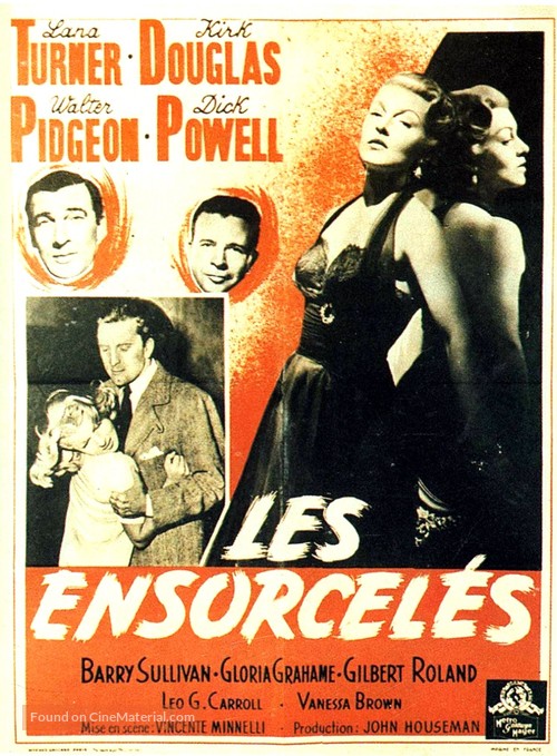 The Bad and the Beautiful - French Movie Poster