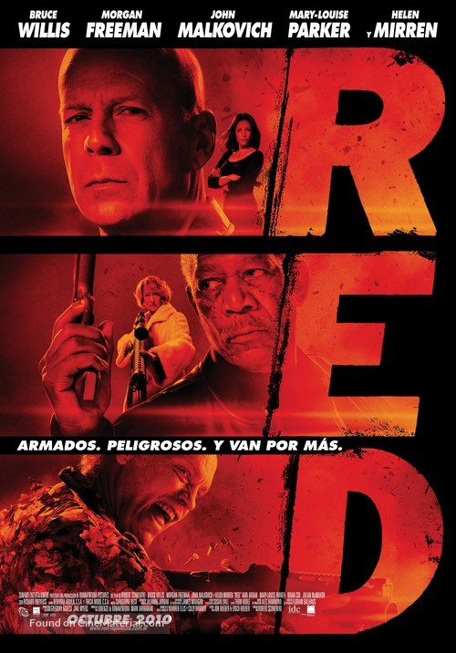 RED - Argentinian Movie Poster