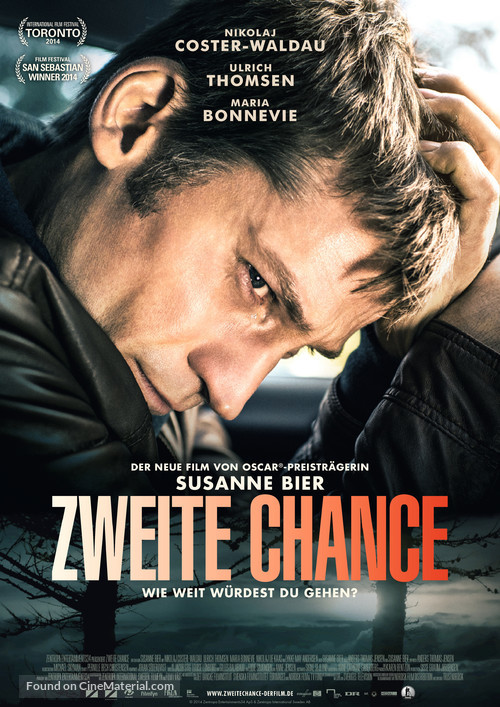 En chance til - German Movie Poster