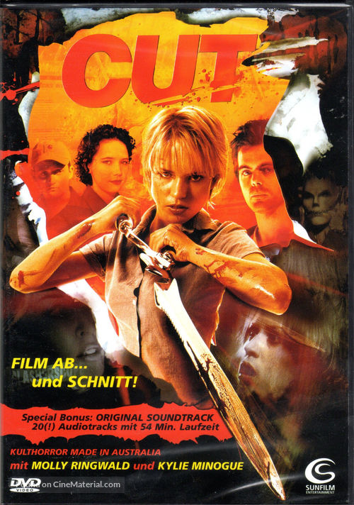 Cut - German DVD movie cover