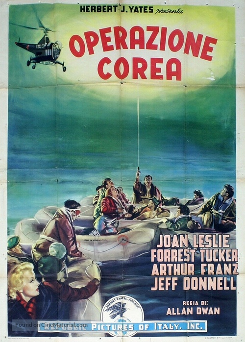 Flight Nurse - Italian Movie Poster