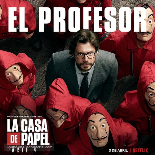 &quot;La casa de papel&quot; - Spanish Movie Poster