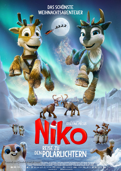 Niko - Beyond the Northern Lights - German Movie Poster