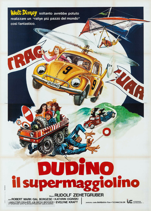 Das verr&uuml;ckteste Auto der Welt - Italian Movie Poster