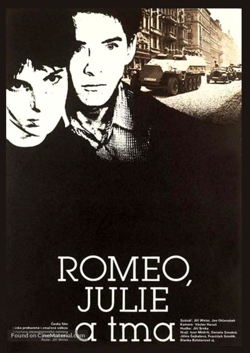 Romeo, Julia a tma - Czech Movie Poster